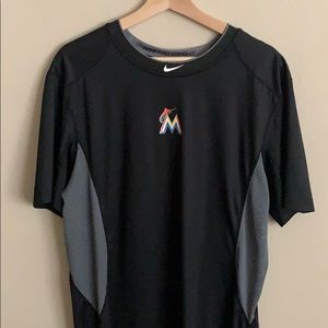 Nike Dri-Fit ProCombat Miami Marlins size XL shirt